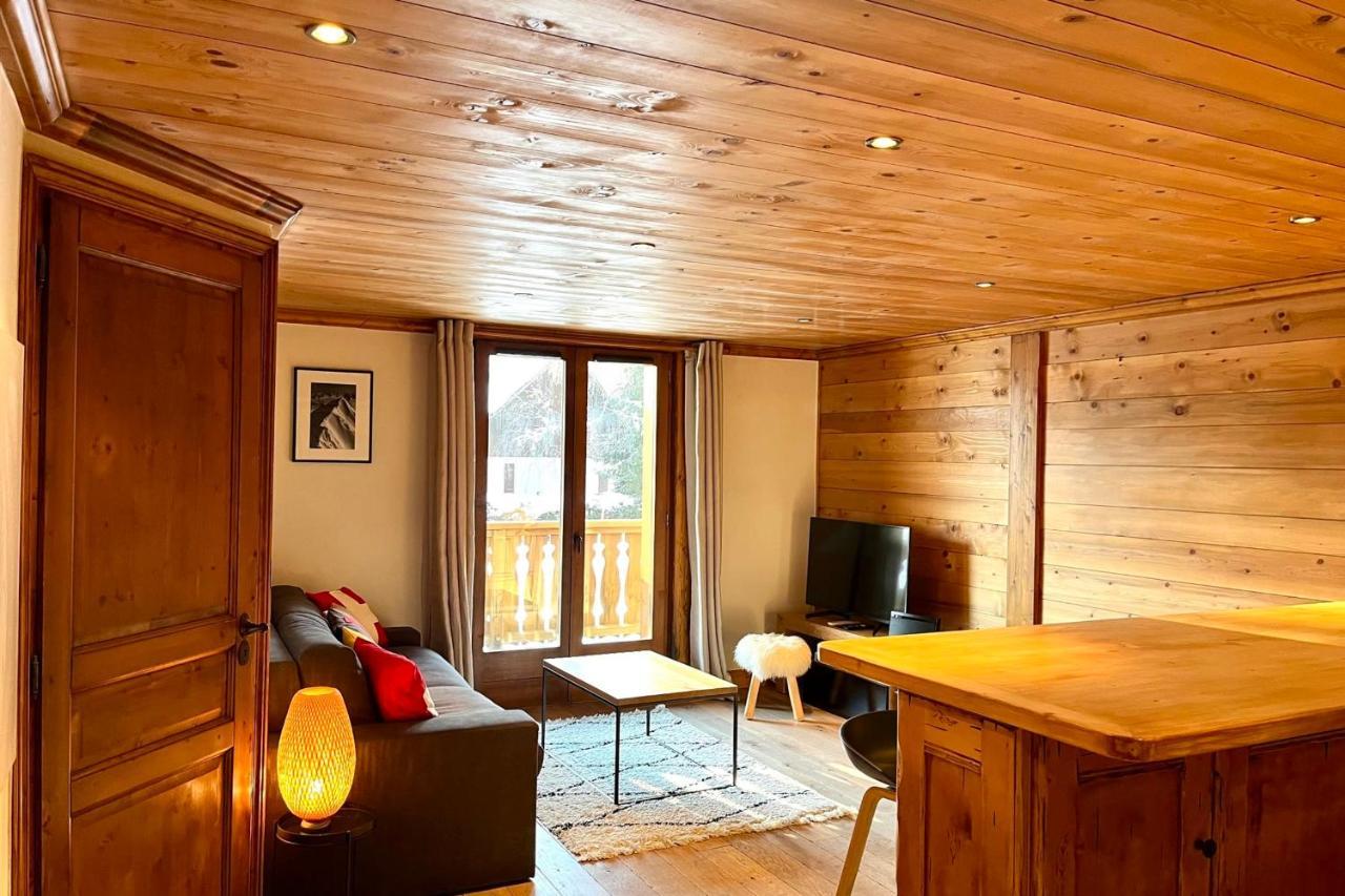Chic And Cosy Apt With Balcony In Межев Экстерьер фото