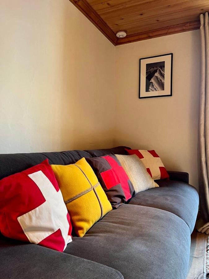 Chic And Cosy Apt With Balcony In Межев Экстерьер фото